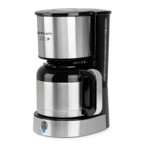 Cafetera de goteo orbegozo cg 5020 12 tazas plata