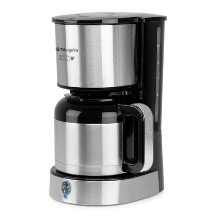 Cafetera de goteo orbegozo cg 5020 12 tazas plata
