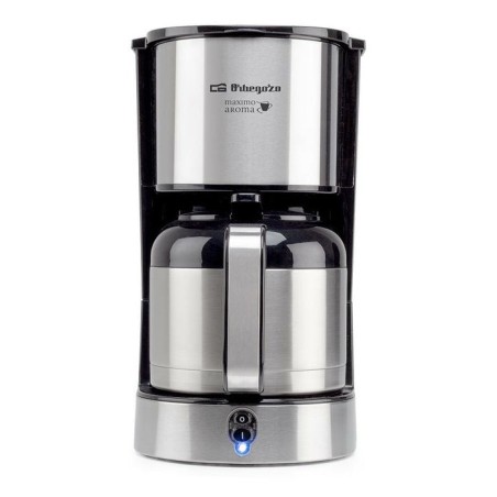 Cafetera de goteo orbegozo cg 5020 12 tazas plata
