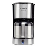 Cafetera de goteo orbegozo cg 5020 12 tazas plata