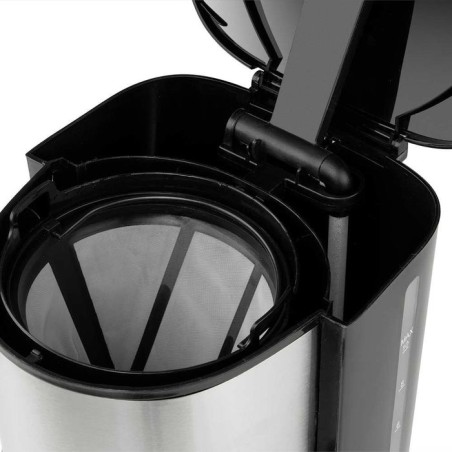 Cafetera de goteo orbegozo cg 5020 12 tazas plata
