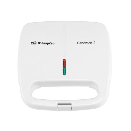 Sandwichera orbegozo sw 4915 800w para 2 sandwiches