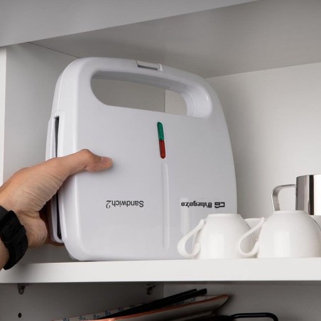 Sandwichera orbegozo sw 4915 800w para 2 sandwiches