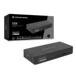 Docking usb-c 17-in-1 conceptronic 2xhdm 2xdp 2xusb-a 3.2 3xusb-c audio in/out pd 96w 1xrj45 2.5gbe