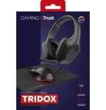 Auriculares trust gxt 790 alámbrico diadema juego negro