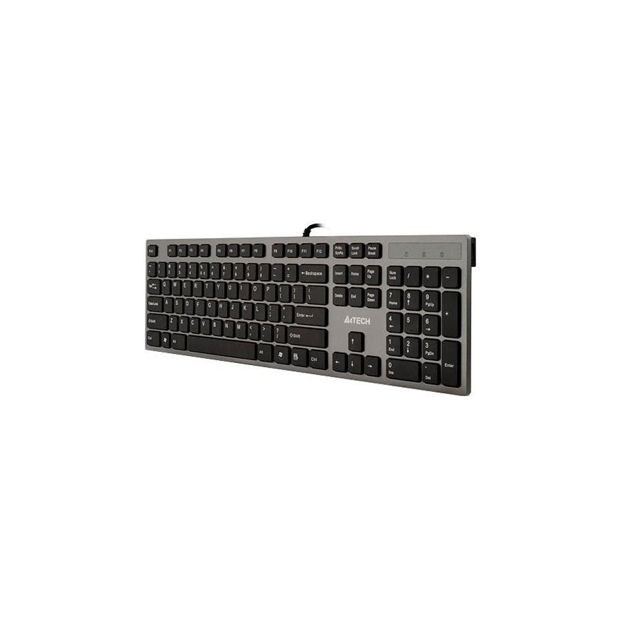 A4tech kv-300h teclado (ingles) usb qwerty negro, gris