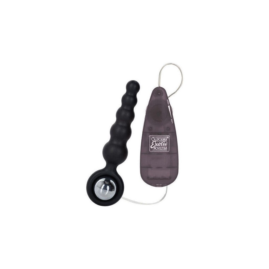 Calexotics - booty call booty shaker vibrador anal negro