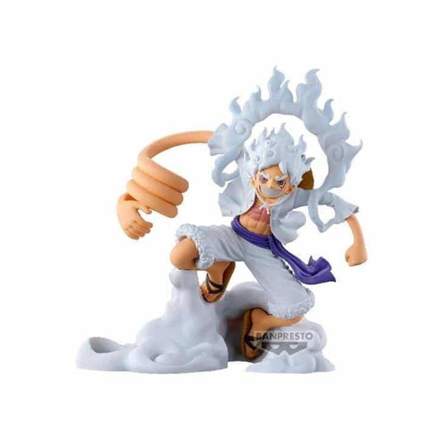 Figura banpresto one piece monkey d. luffy fl gear 5 vol.1 10cm