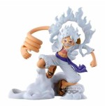 Figura banpresto one piece monkey d. luffy fl gear 5 vol.1 10cm