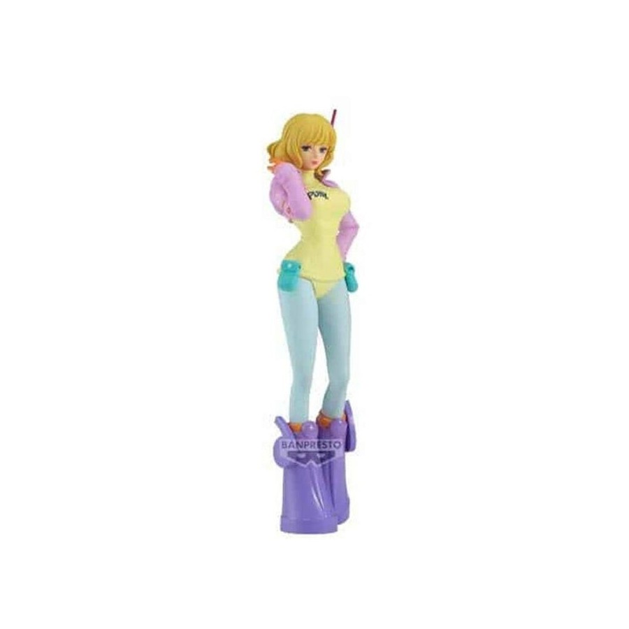 Figura banpresto one piece dxf the grandline series egg head stussy 16cm