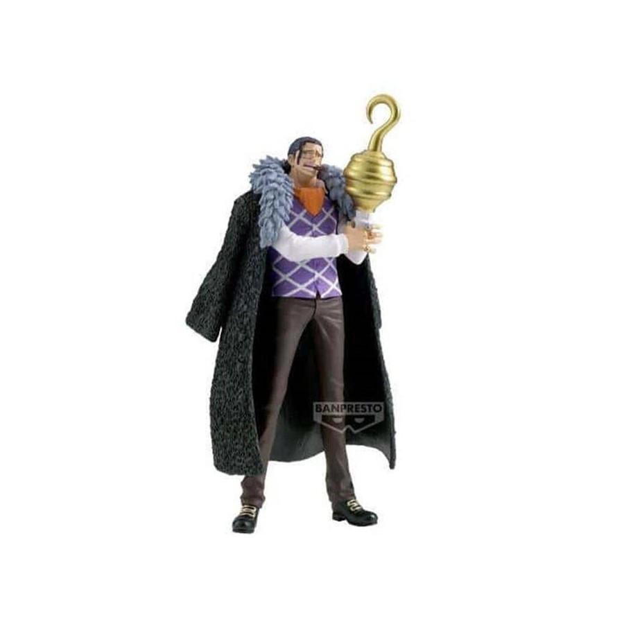 Figura banpresto one piece dxf the grandline series extra crocodile 17cm