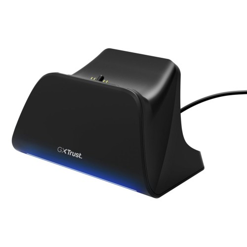 Base de carga rapida para ps5 gxt 255 negro trust soporte de carga rápida / indicadores lumínicos