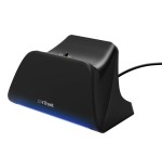 Base de carga rapida para ps5 gxt 255 negro trust soporte de carga rápida / indicadores lumínicos