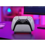 Base de carga rapida para ps5 gxt 255 blanco trust soporte de carga rápida / indicadores lumínicos
