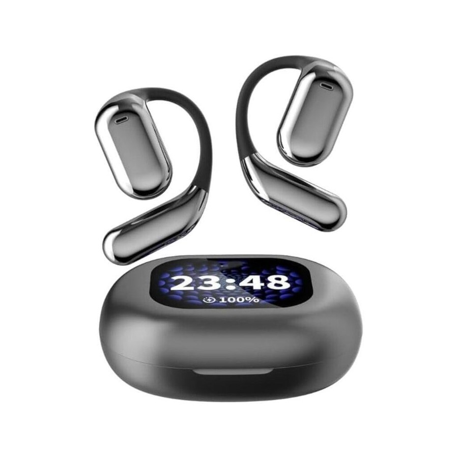 Auriculares hbq yyk-q16 pro anc lcd gris