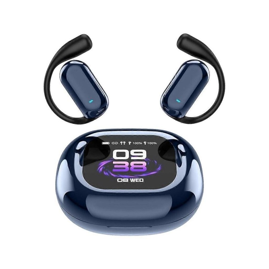 Auriculares hbq yyk-q16s pro lcd azul