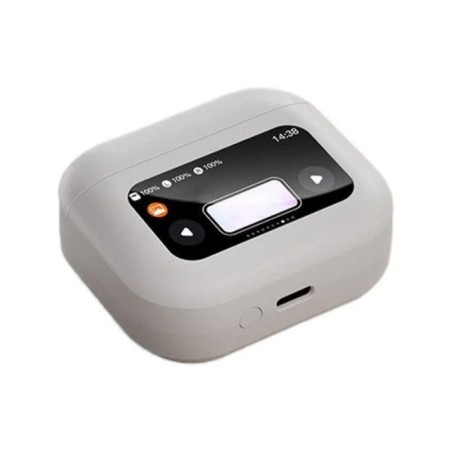 Auriculares hbq yyk-q30 anc lcd plata