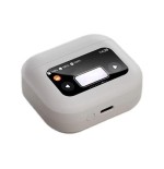 Auriculares hbq yyk-q30 anc lcd plata