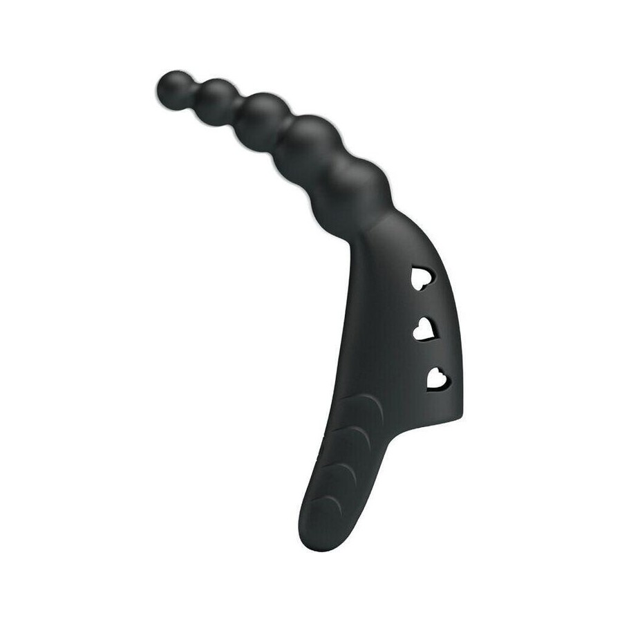 Pretty love - jordin vibrador de dedo 10 vibraciones negro