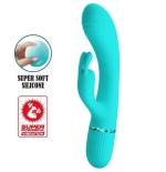 Pretty love - scocco vibrador rabbit turquesa