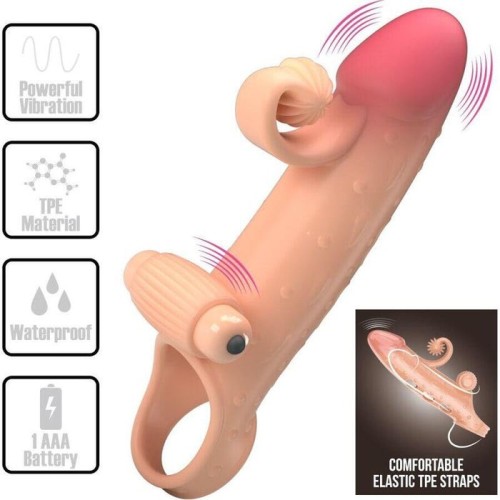 Romance - funda para pene con vibración natural