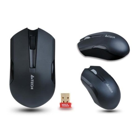 A4tech g3-200n ratón rf inalámbrico v-track 1000 dpi ambidextro