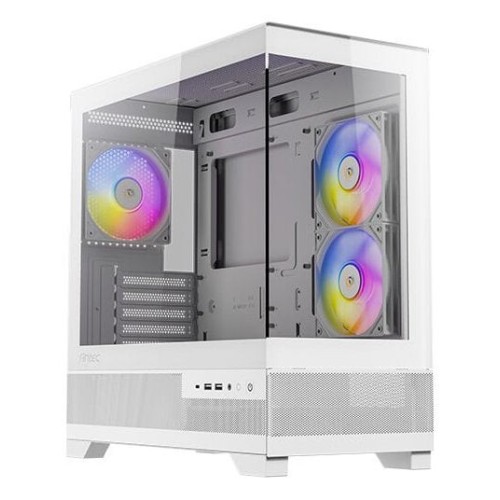 Caja pc antec cx500m argb mini tower blanco 0-761345-10144-8