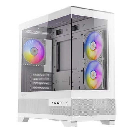 Caja pc antec cx500m argb mini tower blanco 0-761345-10144-8