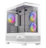 Caja pc antec cx500m argb mini tower blanco 0-761345-10144-8