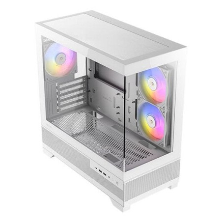 Caja pc antec cx500m argb mini tower blanco 0-761345-10144-8