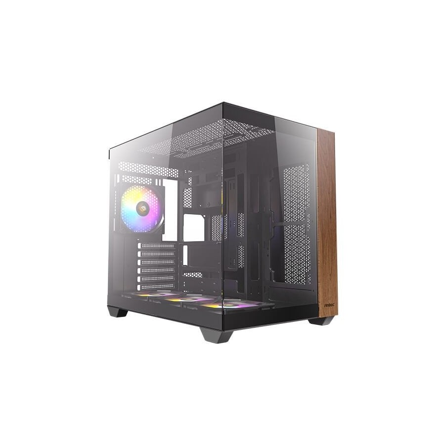 Caja pc geh antec cx800 wood argb_b midi tower negro 0-761345-10137-0