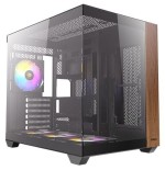 Caja pc geh antec cx800 wood argb_b midi tower negro 0-761345-10137-0