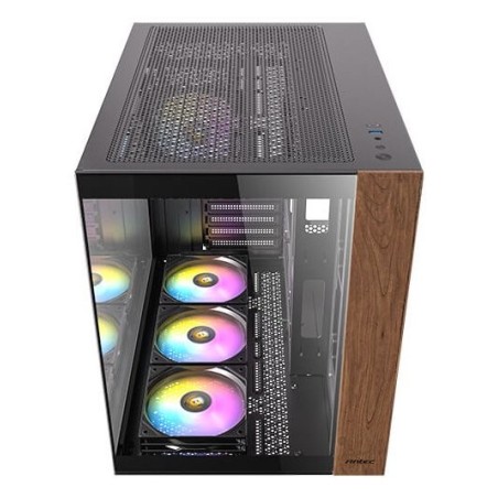 Caja pc geh antec cx800 wood argb_b midi tower negro 0-761345-10137-0