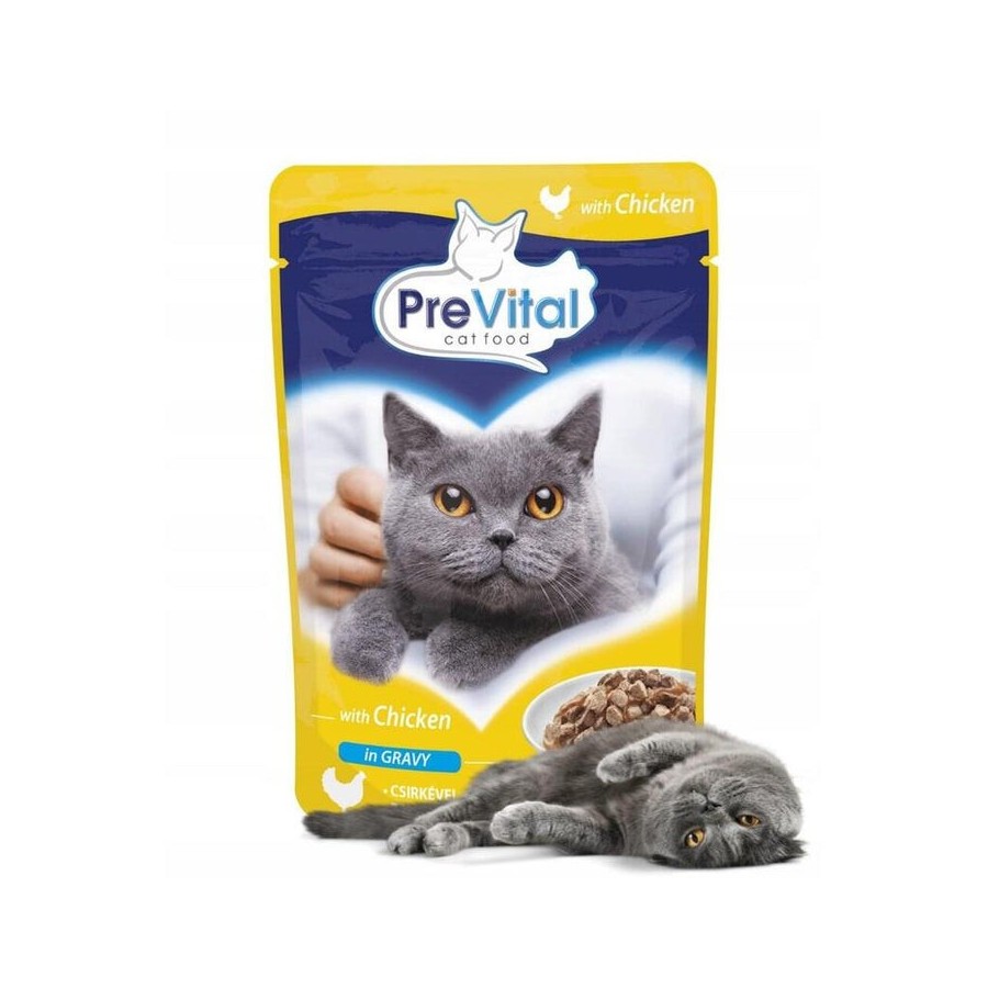 Prevital pollo en gelatina para gatos 100g