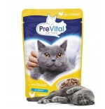 Prevital pollo en gelatina para gatos 100g