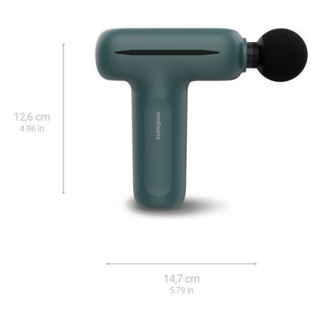 Medisana mg 200 masajeador músculo negro, gris