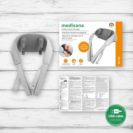 Medisana nm 990 masajeador cuello gris