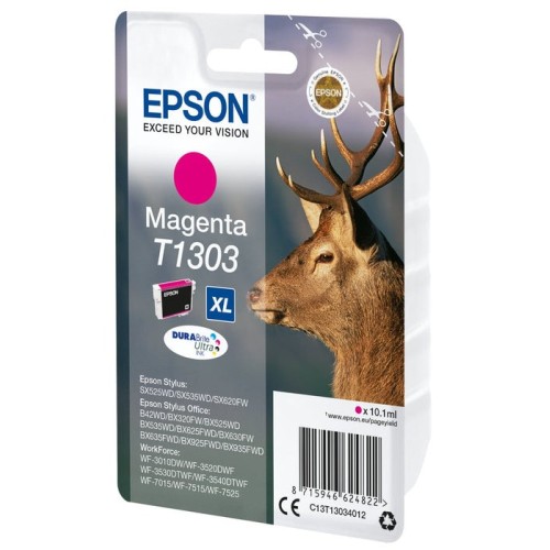 Tinta original epson t1303 xl alta capacidad magenta