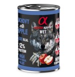 Comida húmeda para perros alpha spirit wet anchoas con manzana  400g