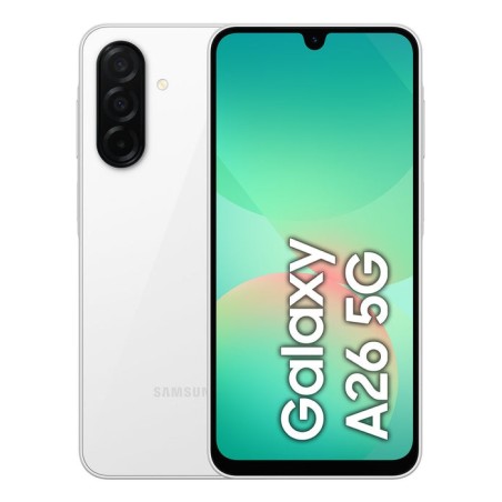 Smartphone samsung galaxy a26 5g a266 dual sim 6gb ram 128gb - white