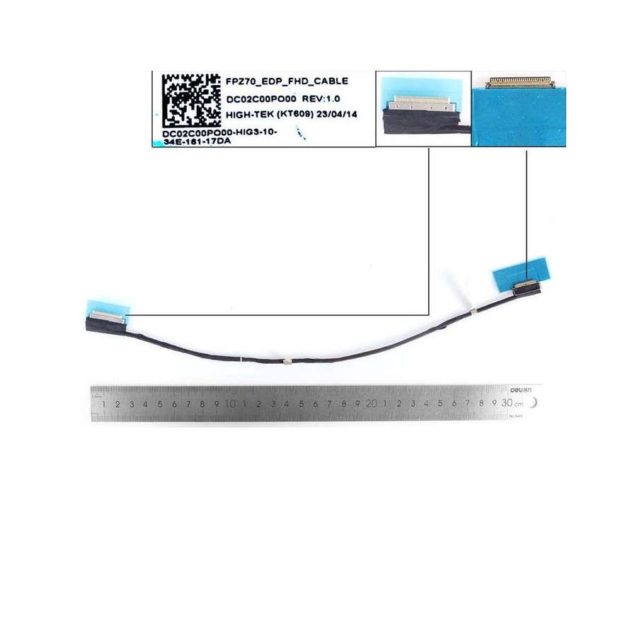 Cable lcd led hp zbook fury 17 g7 g8 fhd 30pin dc02c00po00