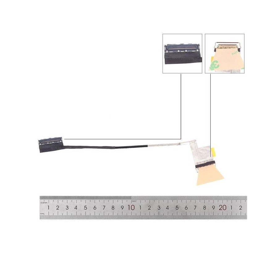 Cable lcd led hp 840 g9 30pin fhd sin tacto. 6017b1650901