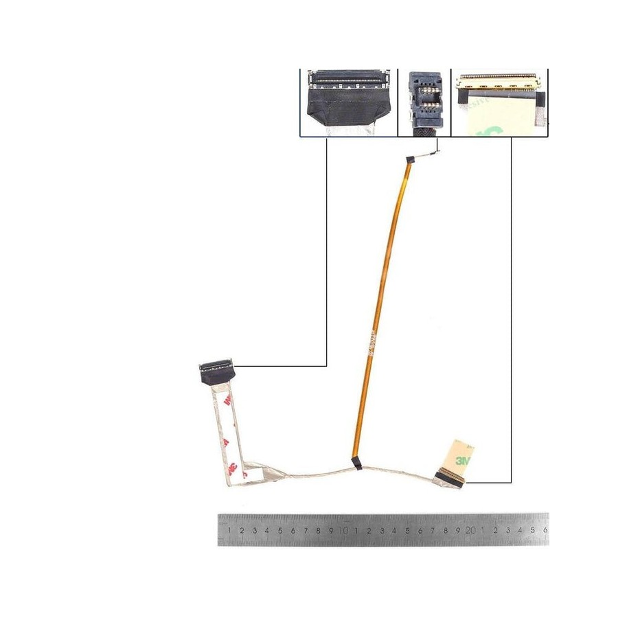 Cable lcd led msi gp75 gl75 ge75 ms 17e4 ms17e9 40pin 0.5. k1n 3040162 j36 k1n 3040125 h39