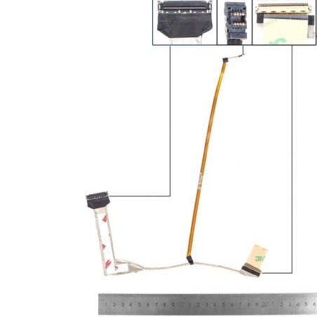 Cable lcd led msi gp75 gl75 ge75 ms 17e4 ms17e9 40pin 0.5. k1n 3040162 j36 k1n 3040125 h39