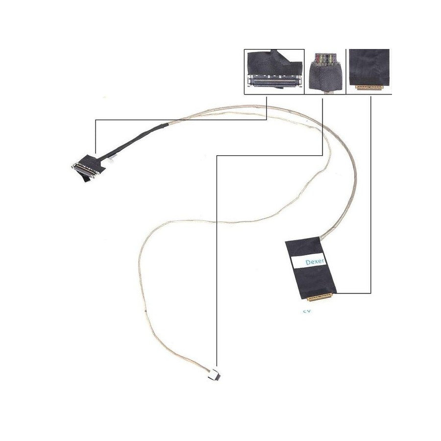 Cable lcd led acer a517 51g a517 51p 30pin 50.gsun2.011 dc020035u00