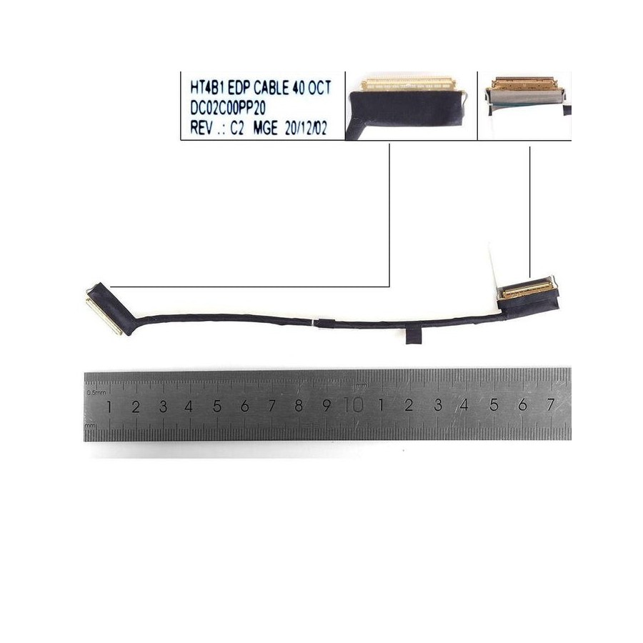 Cable lcd led lenovo thinkpad t14s gen 2 40pin0.4 dc02c00pp0o dc02co0pp10 dc02c00pp20 5c11c12513 sc10z23773