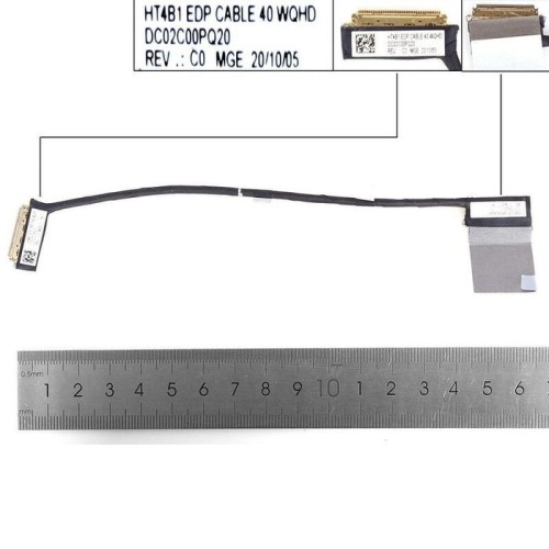 Cable lcd led lenovo thinkpad t14s gen 2 wqhd 40pin0.4 5c11c12514 dc02c00pq20 dc02c00pq10