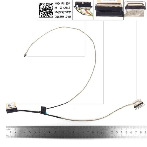 Cable lcd led asus vivobook 14 x1404z f1404z x1404v 30pin ips ddxjwhlc011