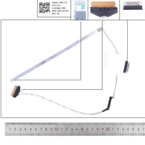 Cable lcd led hp 440 g9 445 g9 hsn q34c 4 zhan 66 pro 30pin 0.5. dd0x8slc500 dd0x8slc420 dd0x8slc621