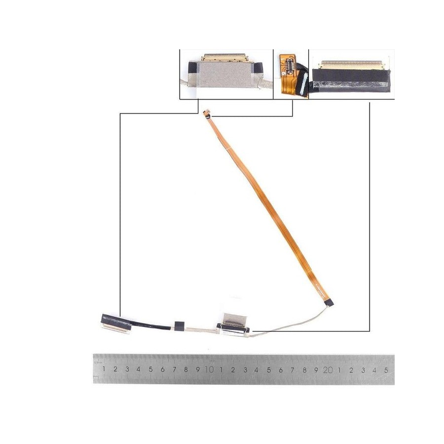 Cable lcd led dell vostro 5301 v5301 30pin 0.5. 450.0lj01.0021 0jx5nr